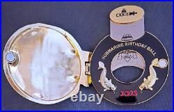Awesome 3 Navy Unit Pride Challenge Coin Cigar Cutter Submarine Group 7 Hatch