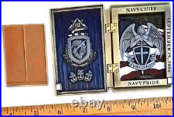 Awesome 3 USN Navy Chief Mess CPO Challenge Coin USS Michael Monsoor (DDG-1001)
