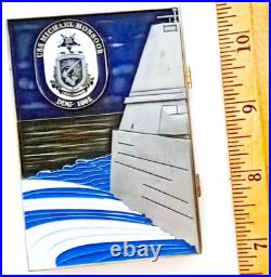 Awesome 3 USN Navy Chief Mess CPO Challenge Coin USS Michael Monsoor (DDG-1001)