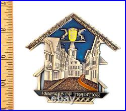 Awesome 3 USN Navy Chiefs Mess CPOA Challenge Coin Stuttgart Germany