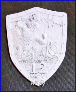 Awesome 3 USN Navy Chiefs Mess CPO Challenge Coin Special Boat Team 12 (SBT 12)