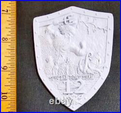 Awesome 3 USN Navy Chiefs Mess CPO Challenge Coin Special Boat Team 12 (SBT 12)