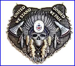 Awesome 3 USN Navy FCPO Pride Challenge Coin USS Kansas City (LCS-22) Bear