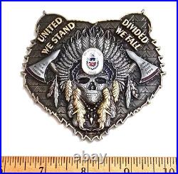 Awesome 3 USN Navy FCPO Pride Challenge Coin USS Kansas City (LCS-22) Bear