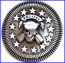 Awesome 3 USN Navy GM Rating Pride Challenge Coin Gunners Mate