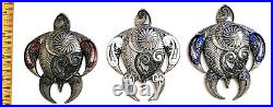 Awesome 3pc Set Navy USN Chiefs Pride CPO Challenge Coins TURTLES