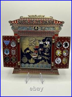 Awesome 4 Navy USN Chief Coin USS Carl Vinson (CVN-70)