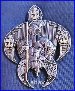 Awesome 4 Navy USN Chiefs Pride CPO Challenge Coin Hawaii Turtle