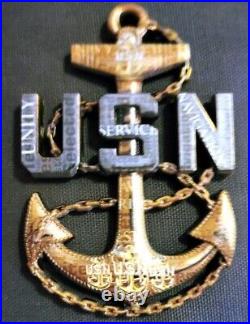 Awesome 4 Navy USN Chiefs Pride CPO Challenge Coin Texas Anchor