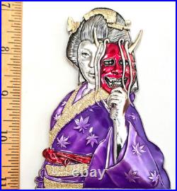 Awesome 4 USN Navy Chiefs Mess CPO Challenge Coin CNATT Atsugi Geisha