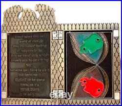 Awesome 4 USN Navy Chiefs Pride CPO Challenge Coin Anchor Holder