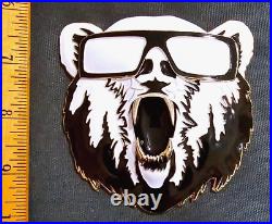 Awesome 4 USN Navy Chiefs Pride CPO Challenge Coin California Bear