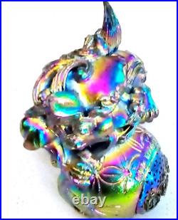 Awesome 4 USN Navy Chiefs Pride CPO Challenge Coin Standing Foo Dog AIMD