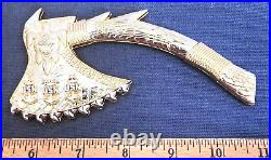 Awesome 5 USN Navy Chiefs Pride CPO Challenge Coin Battle Axe Hawaiian Chiefs