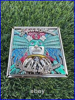 Awesome Mexico Chief Hatbox Navy CPO Challenge Coin