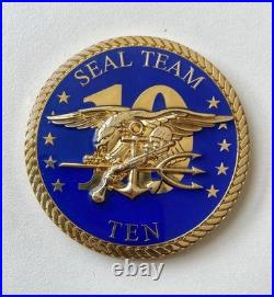 Awesome NSW Navy Seal Team 10 DEVGRU Challenge Coin