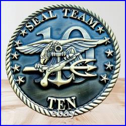 Awesome NSW Navy Special Warfare Group Ten Challenge Coin NSWG 10 FCPOA E6