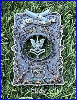 Awesome USN Petty Officer Second Class Pride El Dos Spinner Challenge Coin