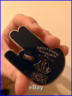 BANNED SHOCKER US Navy Chief CPO USN CPOA Challenge coin
