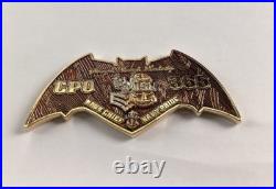 Batman vs Superman Navy Chief Petty Officer (CPO) Challenge Coin SER#056