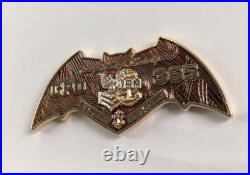 Batman vs Superman Navy Chief Petty Officer (CPO) Challenge Coin SER#056