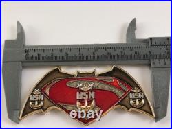 Batman vs Superman Navy Chief Petty Officer (CPO) Challenge Coin SER#056