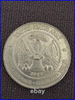 Beautiful 12 Coin Lot! USMC, USA, USN, USAF & Police. Do Not Miss This Lot
