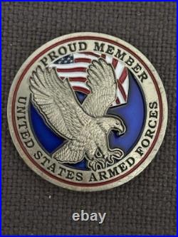 Beautiful 12 Coin Lot! USMC, USA, USN, USAF & Police. Do Not Miss This Lot
