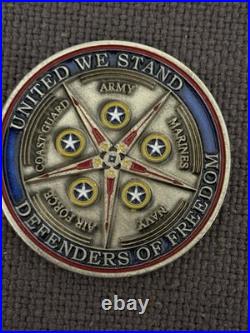 Beautiful 12 Coin Lot! USMC, USA, USN, USAF & Police. Do Not Miss This Lot