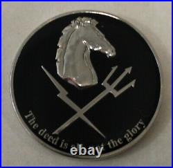 Black Squadron Naval Special Warfare DEVGRU SEAL Team 6 Navy Challenge Coin 1.7