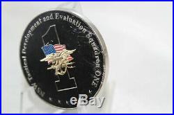 Black Squadron Special Warfare DEVGRU SEAL Team 6 Navy Challenge Coin