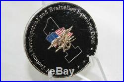 Black Squadron Special Warfare DEVGRU SEAL Team 6 Navy Challenge Coin