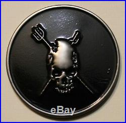 Black Squadron Special Warfare DEVGRU SEAL Team 6 Theater Navy Challenge Coin