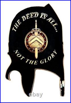 Black Squadron Special Warfare DEVGRU SEAL Team 6 Tier-1 Navy Challenge Coin