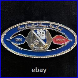 Blue Angels Avionics Once a Blue Angel USN USMC Challenge Coin Blue Angels Avionics Once a Blue Angel USN USMC Challenge Coin
