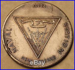 Blue Angels Demo Squadron 1969 Navy Air Station New Orleans Challenge Coin / Sil