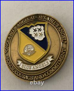 Blue Angels Demonstration Squadron US Navy and USMC Challenge Coin (Rare) B12