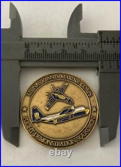 Blue Angels Demonstration Squadron US Navy and USMC Challenge Coin (Rare) B12