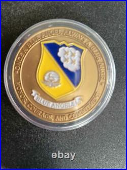 Blue Angels Demonstration Squadron US Navy and USMC Challenge Coin (rare) mint c