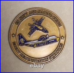 Blue Angels Flight Demonstration Squadron Navy / Marine Corps Challenge Coin