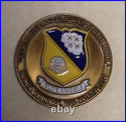 Blue Angels Flight Demonstration Squadron Navy / Marine Corps Challenge Coin
