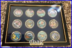 Bradford Exchange US Navy Challenge Coin Set collection