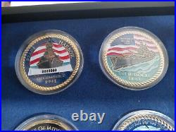 Bradford Exchange U. S Navy Challenge Coin collection