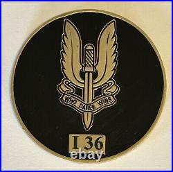 British Royal Navy 22 SAS Challenge Coin 22nd Special Air Service Strandhogg