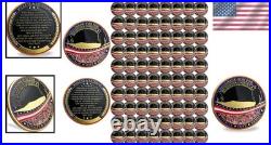 Bulk Military Appreciation Challenge Coins 82 PCS Thank You Gifts for Veterans