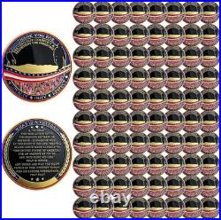 Bulk Military Appreciation Challenge Coins 82 PCS Thank You Gifts for Veterans