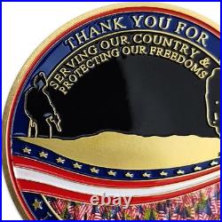 Bulk Military Appreciation Challenge Coins 82 PCS Thank You Gifts for Veterans
