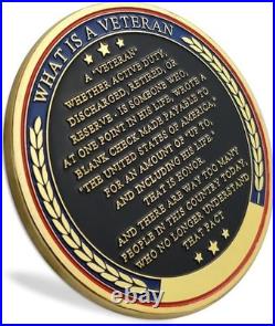 Bulk Military Appreciation Challenge Coins 82 PCS Thank You Gifts for Veterans