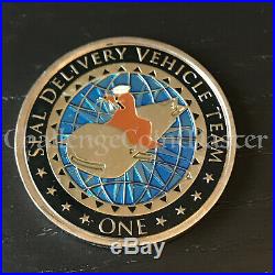 C54 Navy SEAL Delivery Vehicle Team One SDVT-1 Task Unit Alpha Challenge Coin