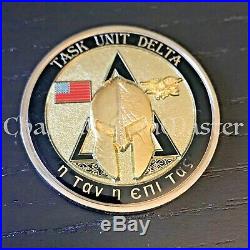 C60 Navy SEAL Delivery Vehicle Team One SDVT-1 Task Unit Delta Challenge Coin
